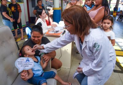 Galeria: Saúde na Escola CMREI Irmã Dulce no bairro de Águas Lindas