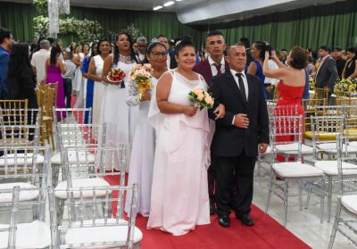 Galeria: Cerimônia do Casamento Comunitário em Ananindeua