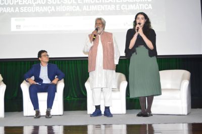 Galeria: Fórum Internacional Pré-COP 30 no Teatro Municipal