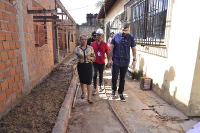 Prefeito de Ananindeua visita reforma do novo espaço do Serviço de Acolhimento Infantil