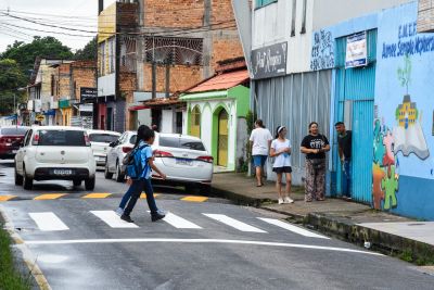 Prefeitura de Ananindeua revitaliza faixa de pedestres e melhora segurança na WE 19