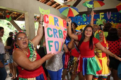 CRAS Daniel Reis entra no ritmo do carnaval