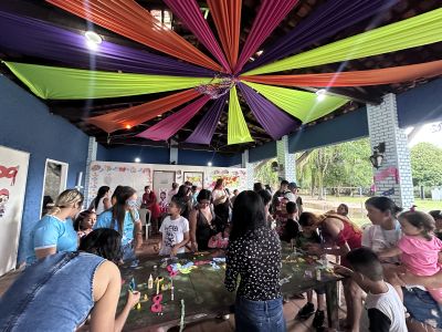 Dia de folia e aprendizagem no Carnaval do CAPSi Ananindeua 