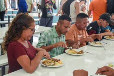 Restaurante Popular de Ananindeua garante segurança alimentar de quem mais precisa