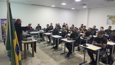 SESDS promove capacitação sobre aspectos jurídicos da abordagem policial para a ROMU