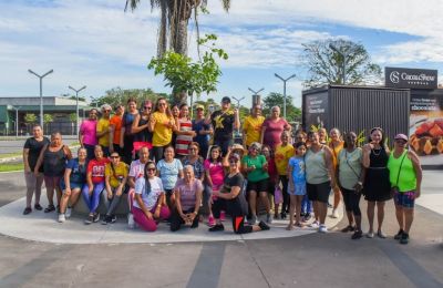 Aulão de Funcional Terapêutico e Rit Box celebra o Mês das Mães na Casa da Mulher Brasileira de Ananindeua