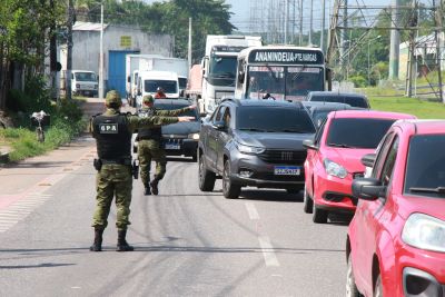 Grupamento Ambiental da Polícia Municipal realiza intenso trabalho de fiscalização na Avenida Independência