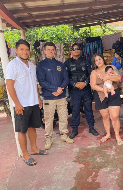 Polícia Municipal realiza manobra de Heimlich e salva bebê engasgada em Ananindeua 