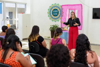 CRAS Estrela promove oficina de planejamento familiar para gestantes de Ananindeua