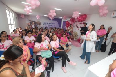 Casa da Mulher Brasileira de Ananindeua promove manhã de serviços e autocuidado 
