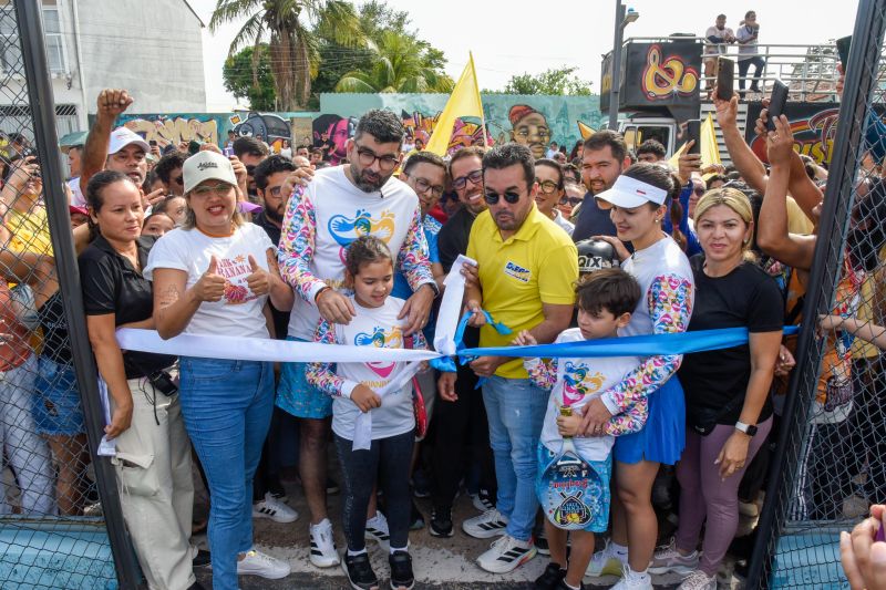 Inauguração o Parque Zona Sul no conjunto Júlia Sefer