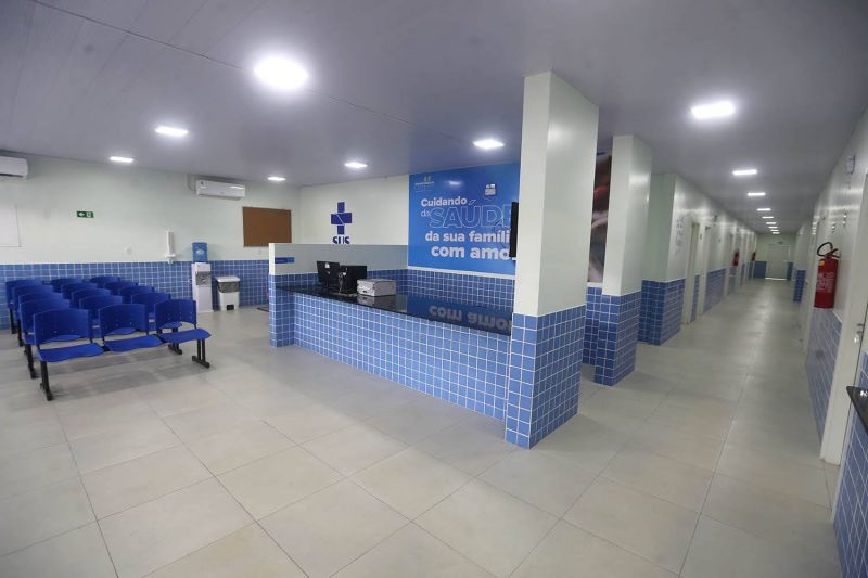 Imagens da Clinica Saúde da Família na comunidade Pedreirinha