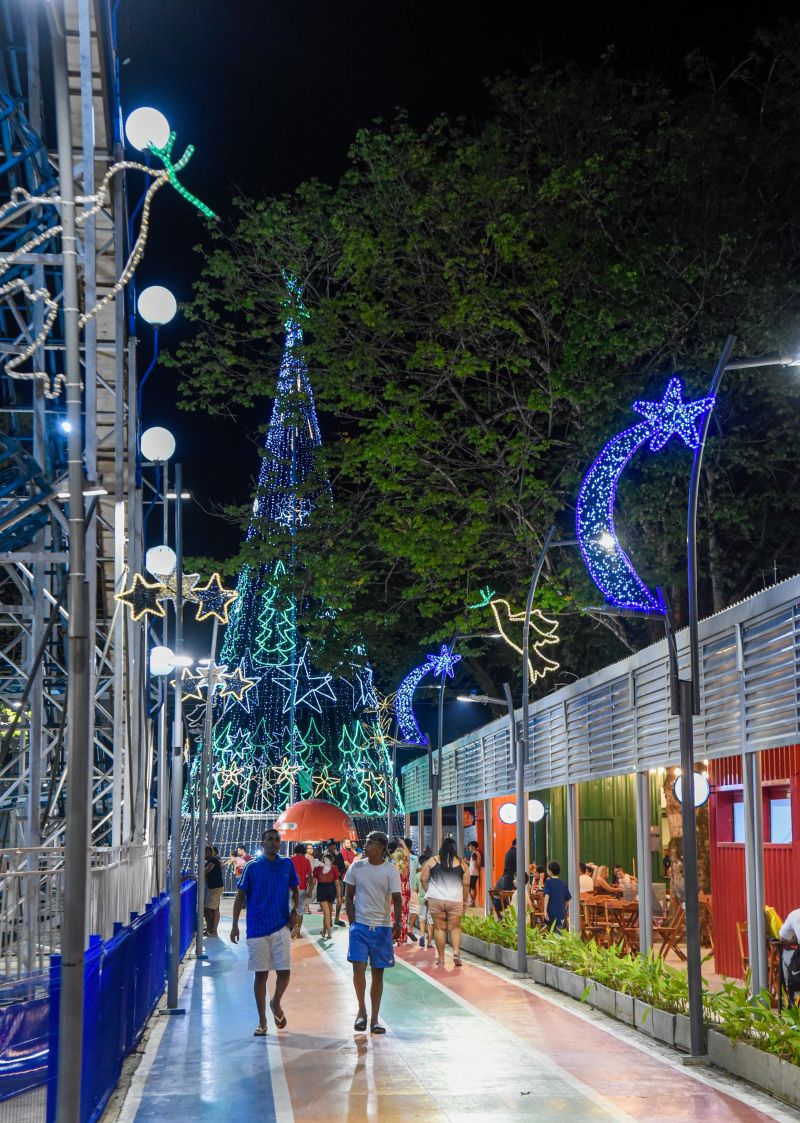 imagens Natalinas do parque do 8 na Cidade Nova Vlll