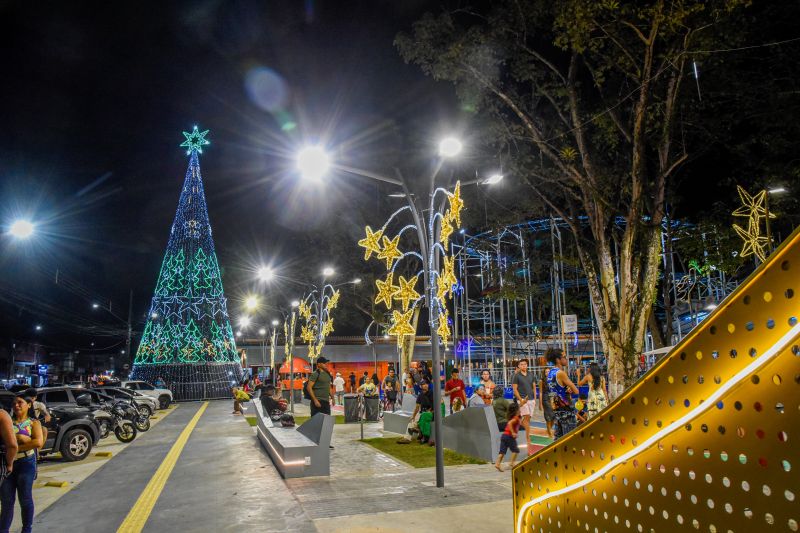 imagens Natalinas do parque do 8 na Cidade Nova Vlll