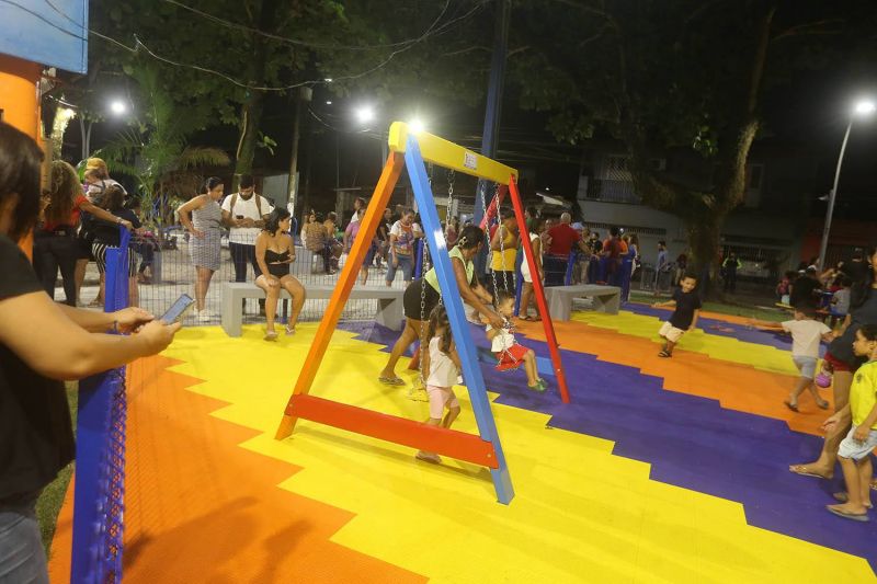 Inauguração da Praça do Lápis Tv WE 38 com Arterial 18 na Cidade Nova V