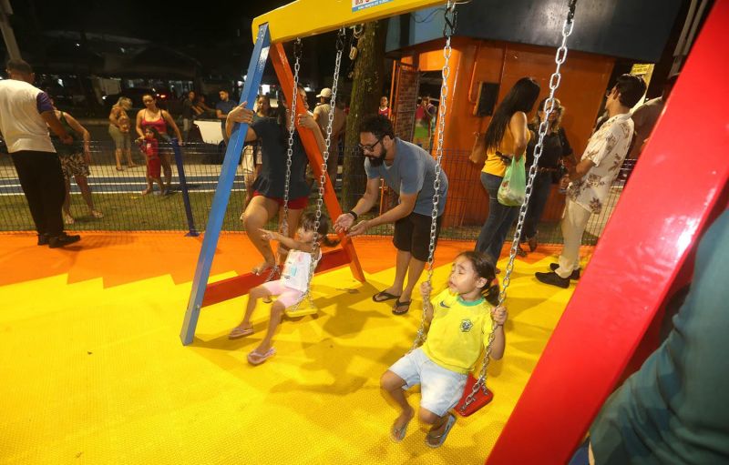 Inauguração da Praça do Lápis Tv WE 38 com Arterial 18 na Cidade Nova V