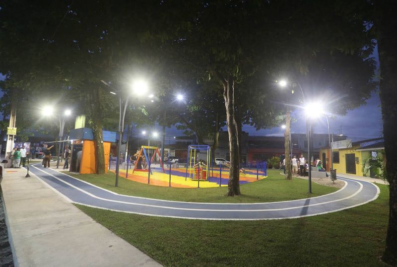 Inauguração da Praça do Lápis Tv WE 38 com Arterial 18 na Cidade Nova V