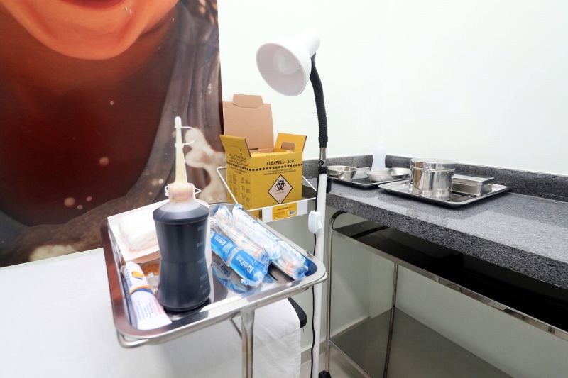 Inauguração da Clínica Saúde da Família Floresta Park na rua dos Ipês