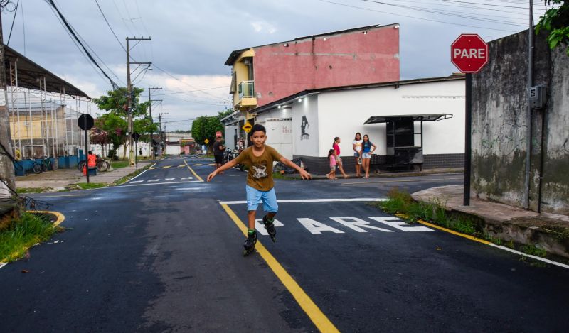 Inauguração Asfáltica no conjunto Saint Cleir Passarinho no bairro 40 Horas