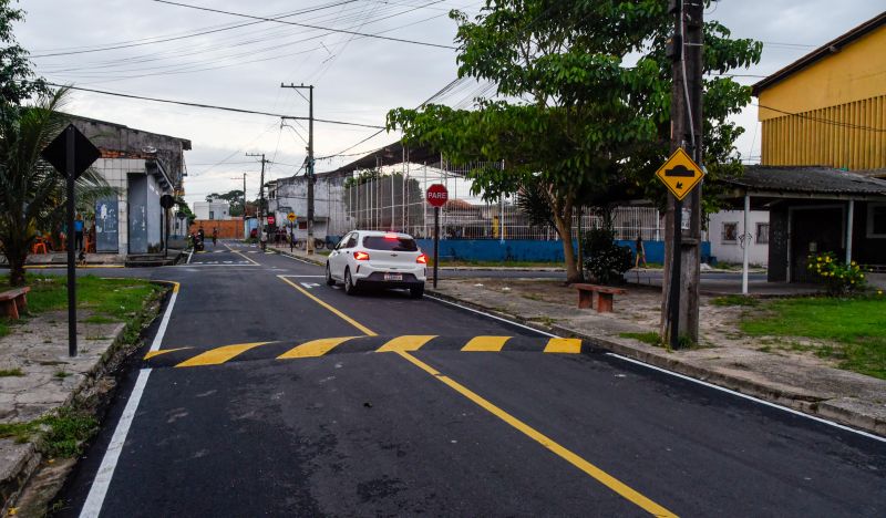 Inauguração Asfáltica no conjunto Saint Cleir Passarinho no bairro 40 Horas