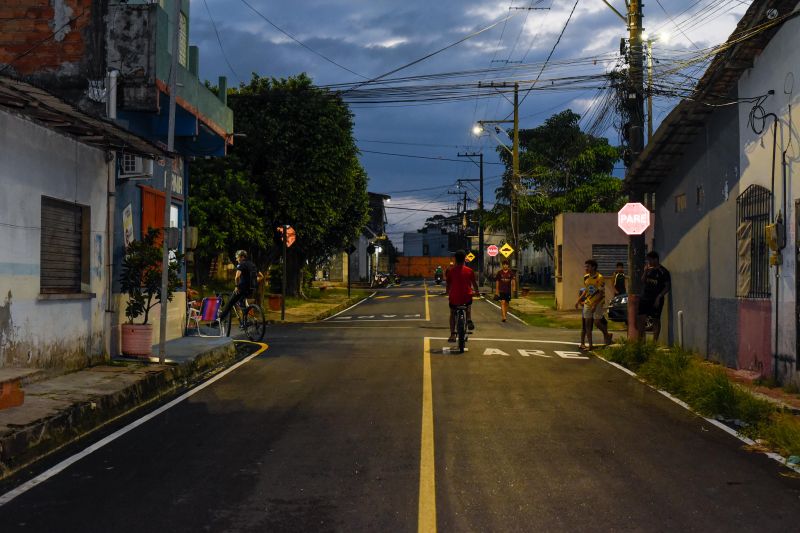 Inauguração Asfáltica no conjunto Saint Cleir Passarinho no bairro 40 Horas