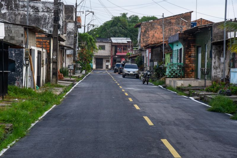 Inauguração Asfáltica no conjunto Saint Cleir Passarinho no bairro 40 Horas