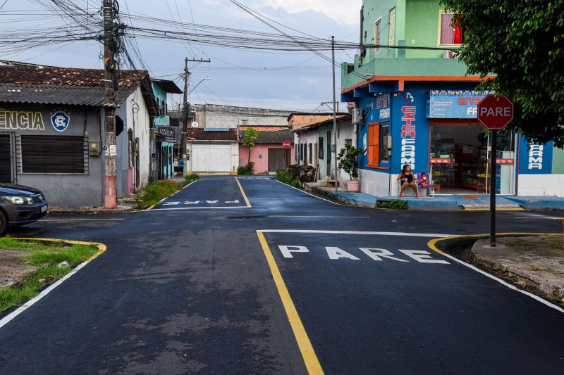 Inauguração Asfáltica no conjunto Saint Cleir Passarinho no bairro 40 Horas