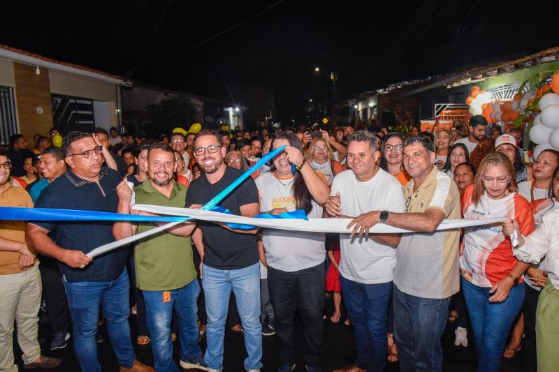 Inauguração Asfáltica no conjunto Saint Cleir Passarinho no bairro 40 Horas