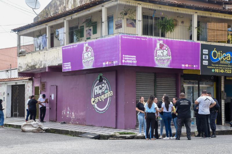 Vistoria da Vigilância em Saúde em Pontos de Açaí na Cidade Nova 6