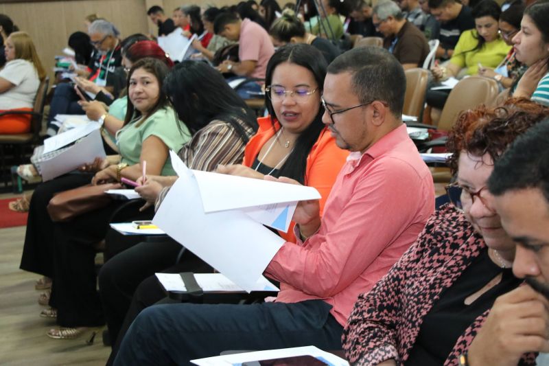 Certificação de Gestores da Educação no auditório da SEMED