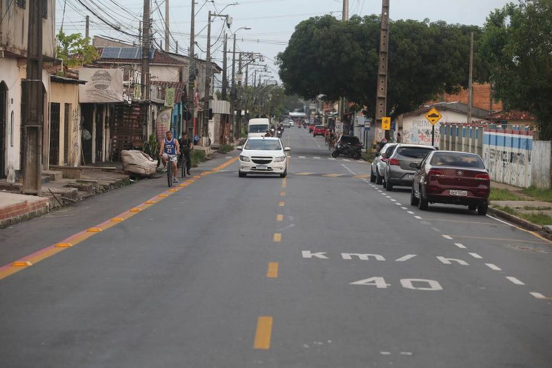 Inauguração asfáltica da Av Solimões no PAAR