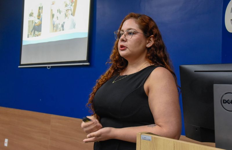 Formação de Gerentes de Saúde no auditório da Estácio