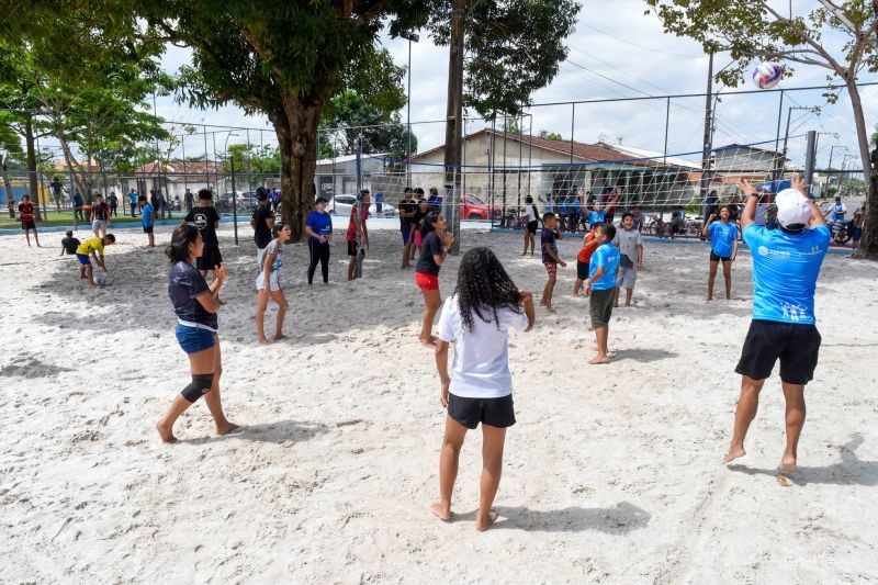 Projeto esporte nas férias no parque Zona Sul