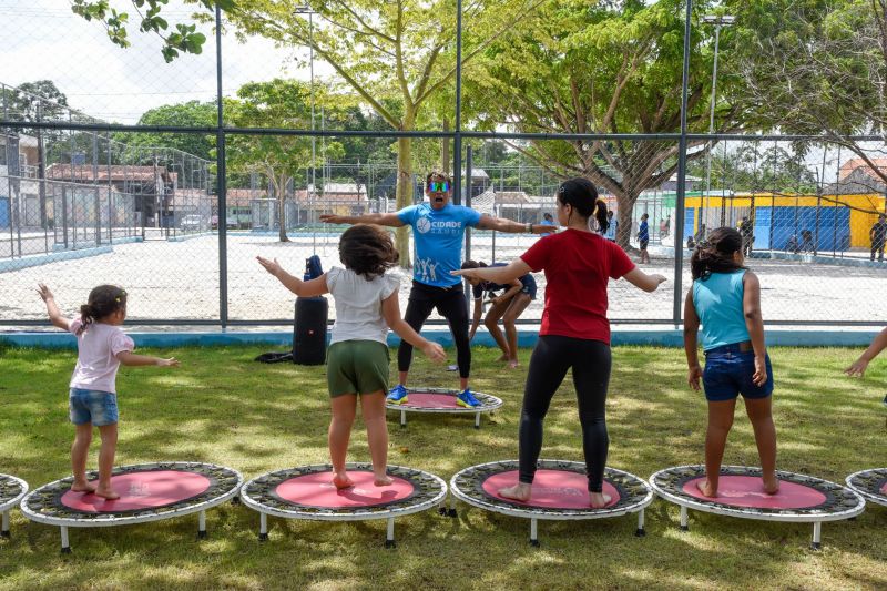 Projeto esporte nas férias no parque Zona Sul