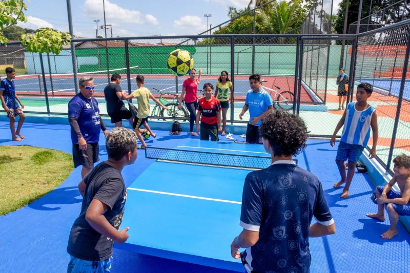 Projeto esporte nas férias no parque Zona Sul