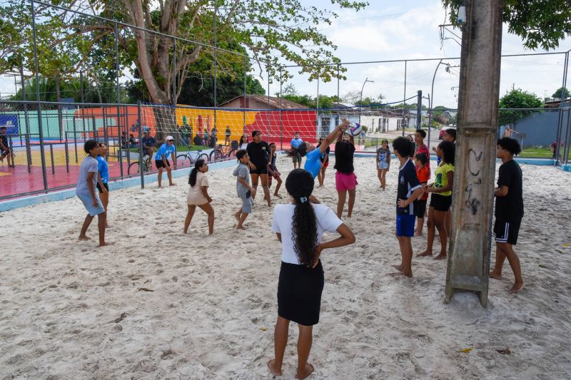 Projeto esporte nas férias no parque Zona Sul