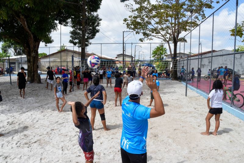 Projeto esporte nas férias no parque Zona Sul