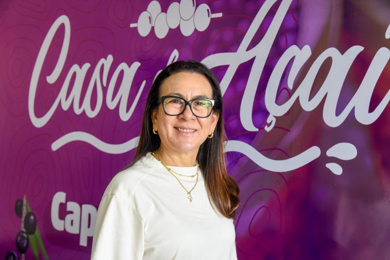 Entrega de branqueamento de açaí na Casa do Açaí