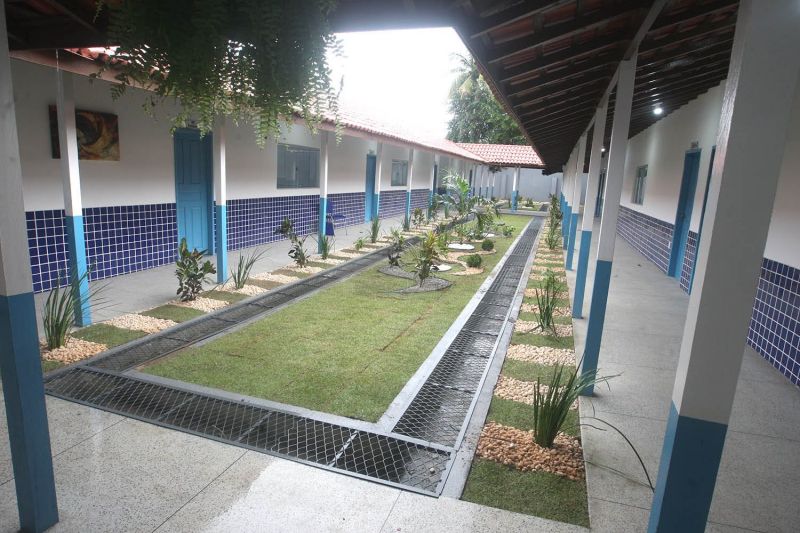 Escola Municipal São Paulo toda reformada no bairro Jaderlândia