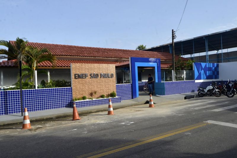 Entrega da reforma da EMEF São Paulo