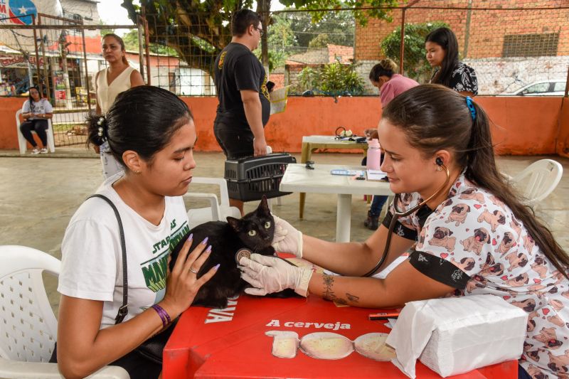 Programa Vet Ananin no bairro do 40 Horas