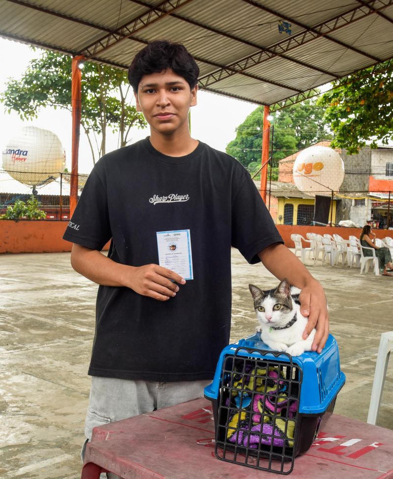 Programa Vet Ananin no bairro do 40 Horas