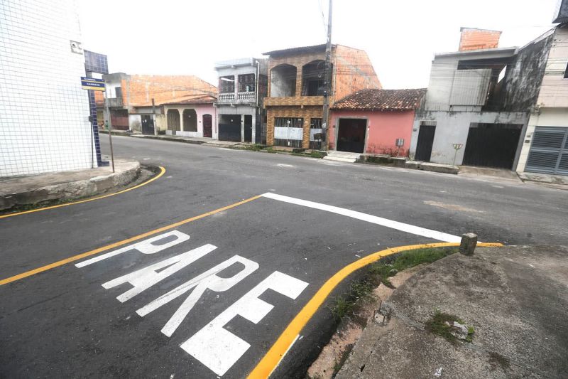 Inauguração de ruas no bairro do PAAR