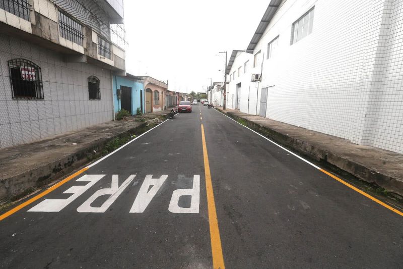 Inauguração de ruas no bairro do PAAR