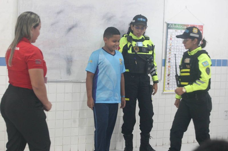 Vai á escola, na escola São Judas Tadeu bairro Águas Lindas