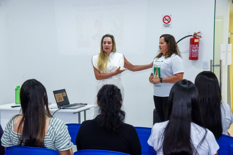 Casa da Mulher Brasileira com roda de conversa Janeiro Branco