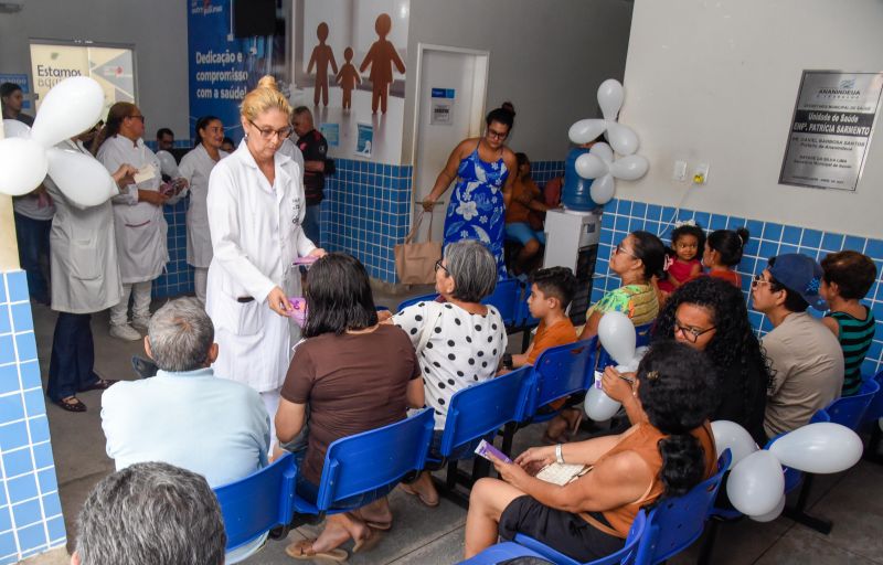 Ação Janeiro Roxo na UBS Patrícia Sarmento