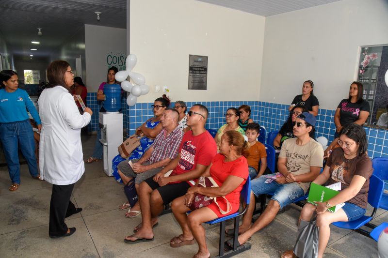 Ação Janeiro Roxo na UBS Patrícia Sarmento