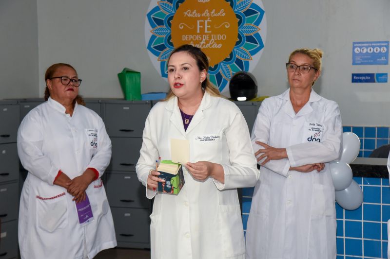 Ação Janeiro Roxo na UBS Patrícia Sarmento