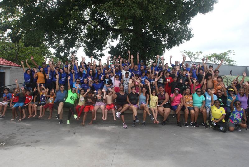 Caravana do Esporte no Parque das Águas